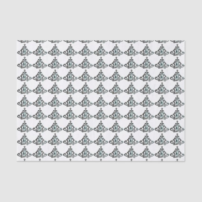 Papel De Seda "Tiaras Reales" (Anverso)