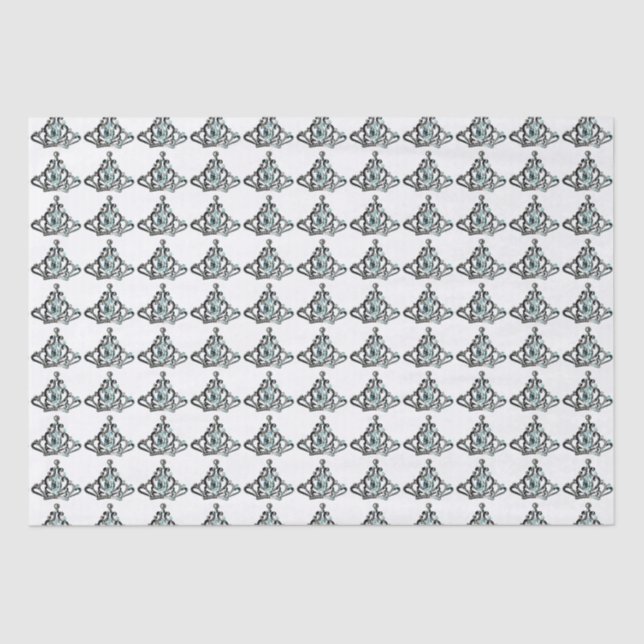 Papel De Seda "Tiaras reales" (Anverso)
