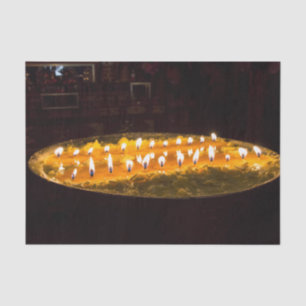 Papel De Seda Tíbet - Lámpara de mantequilla ritual