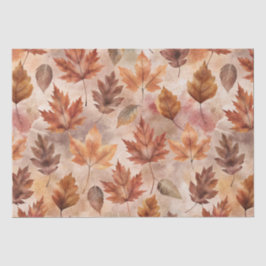 Papel De Seda Tie Dye Autumn Floral
