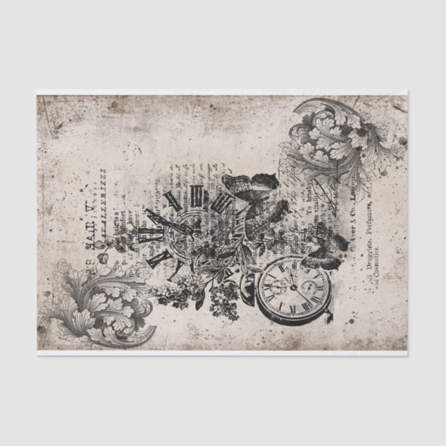 Papel De Seda Tiempo de elegancia (Anverso)