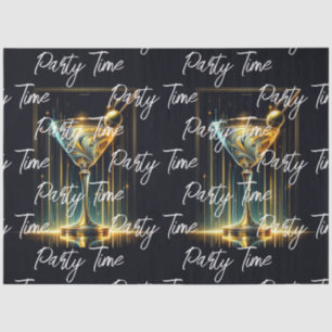 Papel De Seda Tiempo de Fiesta neonatal popular personalizado