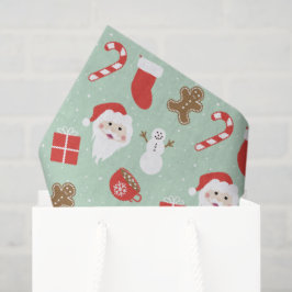 Papel De Seda Tiempo de Navidad  