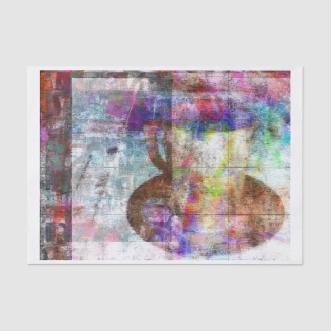 Papel De Seda tiempo del café (Anverso)