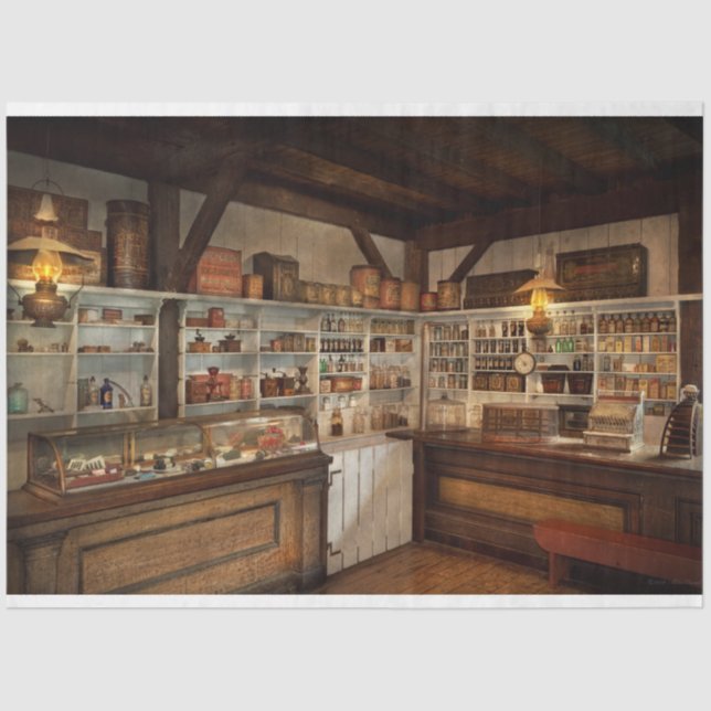 Papel De Seda Tienda - Café y otros ingredientes (Anverso)