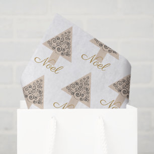 Papel De Seda Tienda de árboles de Navidad Boutique Floristería