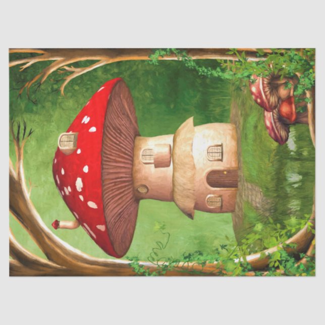 Papel De Seda Tierra enana (Anverso)