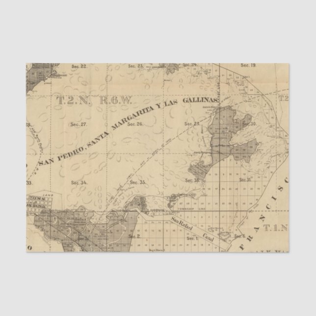 Papel De Seda Tierras del saladar y de la marea (Anverso)