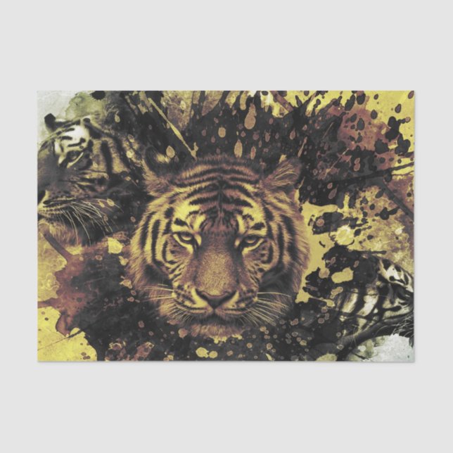 Papel De Seda Tigre (Anverso)