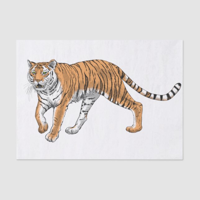 Papel De Seda Tigre 2 (Anverso)