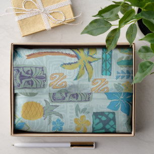 Papel De Seda Tiki Tropix Tissue Paper