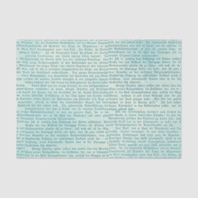 Papel De Seda Tipografía de época (Anverso)