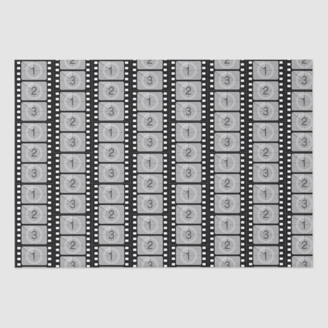 Papel De Seda Tira de película (Anverso)