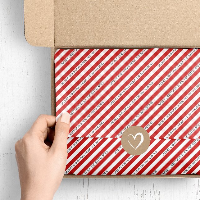 Papel De Seda Tiras de Navidades personalizadas | Colores editab (Subido por el creador)