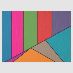 Papel De Seda Tiras MOSAIC triángulos de color III + tus ideas