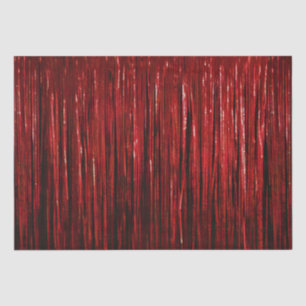 Papel De Seda Tiras Tinsel de Glam Rojo