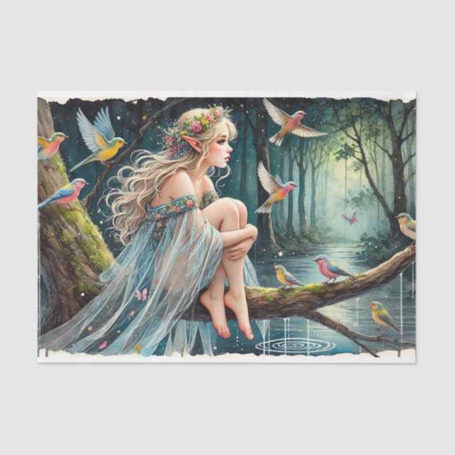 Papel De Seda Tissue Papier (Anverso)