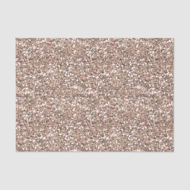 Papel De Seda Todo el purpurina bonito del rosa de las cosas (Anverso)