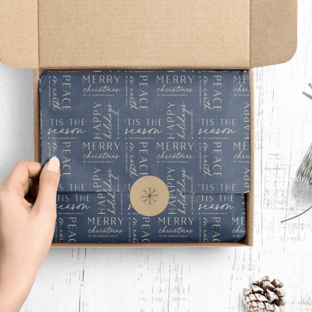 Papel De Seda Todos Los Deseos De Vacaciones Personalizados (Subido por el creador)