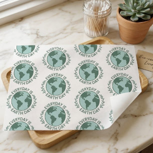 Papel De Seda Todos los Días son el Día de la Tierra - Amante de