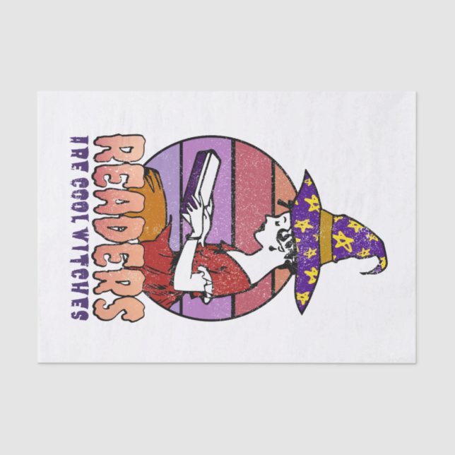 Papel De Seda Todos los niños de Guay están leyendo a la bruja r (Anverso)