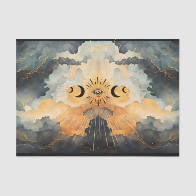 Papel De Seda Todos los ojos mirados (Anverso)