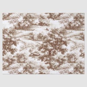 Papel De Seda Toile de cosecha de calabaza vintage para el campo