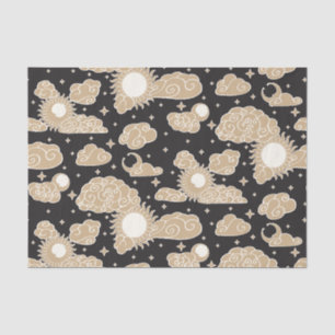 Papel De Seda Toile de Grabado Celeste (Corona Solar)