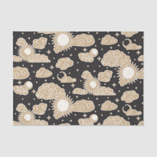 Papel De Seda Toile de Grabado Celeste (Corona Solar)