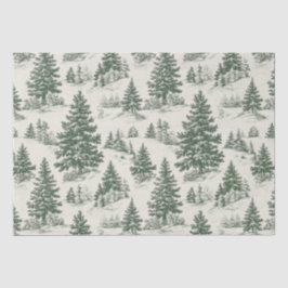 Papel De Seda Toile De Jouy Green
