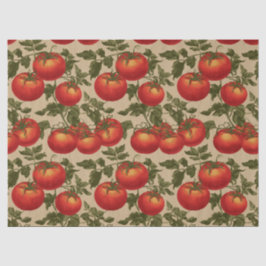 Papel De Seda Tomates de Estilo Antiguo