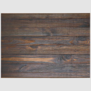 Papel De Seda Tono de Madera Oscura Rústica