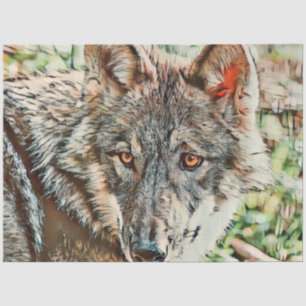 Papel De Seda toony wolf