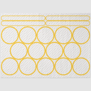 Papel De Seda Topador de jabón grueso de reina