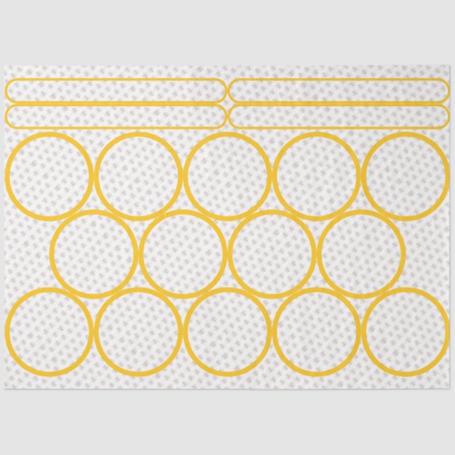 Papel De Seda Topador de jabón grueso de reina (Anverso)