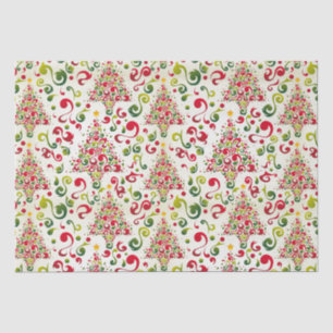 Papel De Seda Tornillo de árbol de Navidad