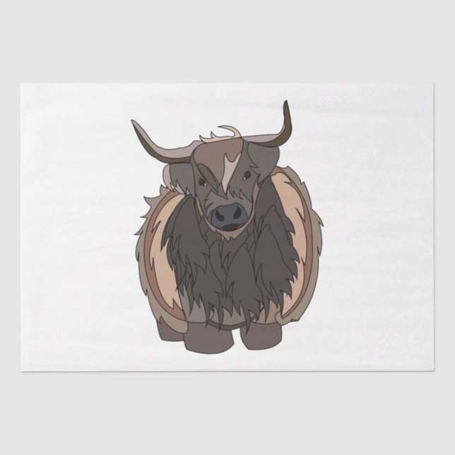 Papel De Seda Toro Ganado Toro (Anverso)