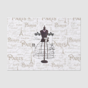 Papel De Seda Torre Eiffel francesa de París del error