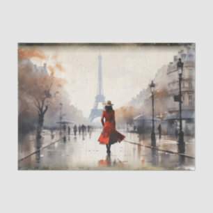 Papel De Seda Torre Eiffel París Francia