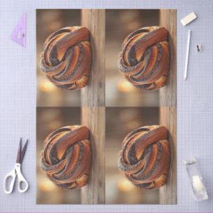 Papel De Seda Torta Babka Europa del Este Foto de Comida Delicio