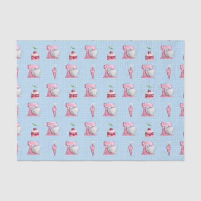 Papel De Seda Torta Mezcladora de Cocina (Anverso)