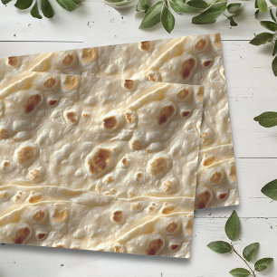 Papel De Seda Tortilla de harina realista