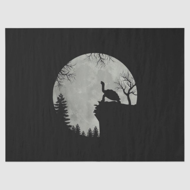 Papel De Seda Tortuga del Mar Verde Océano Amortiguador de tortu (Anverso)