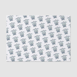 Papel De Seda Tortuga marina de playa