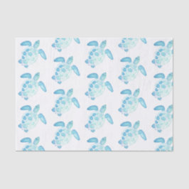 Papel De Seda Tortuga marina en pastos