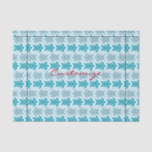Papel De Seda Tortugas azules nadando Thunder_Cove