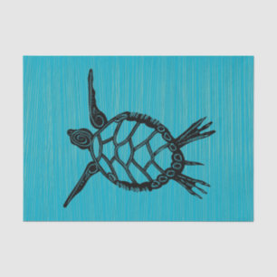 Papel De Seda Tortugas marinas en los caños