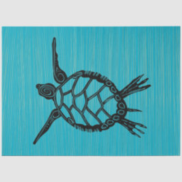 Papel De Seda Tortugas marinas en los caños