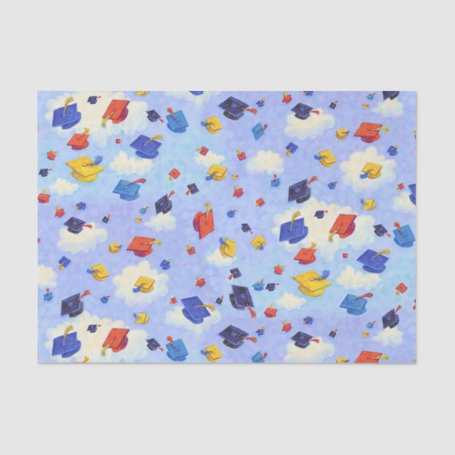 Papel De Seda Toss de Graduación (Anverso)