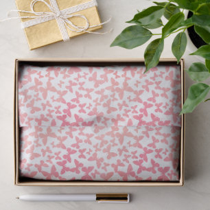 Papel De Seda Toss de mariposa (Peach)